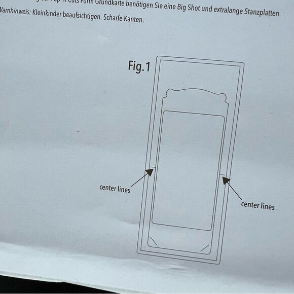 Stampin’Up Card Base Pop’N Cut Die plus 3 extra Pop’N Cute inserts - Picture 7 of 13